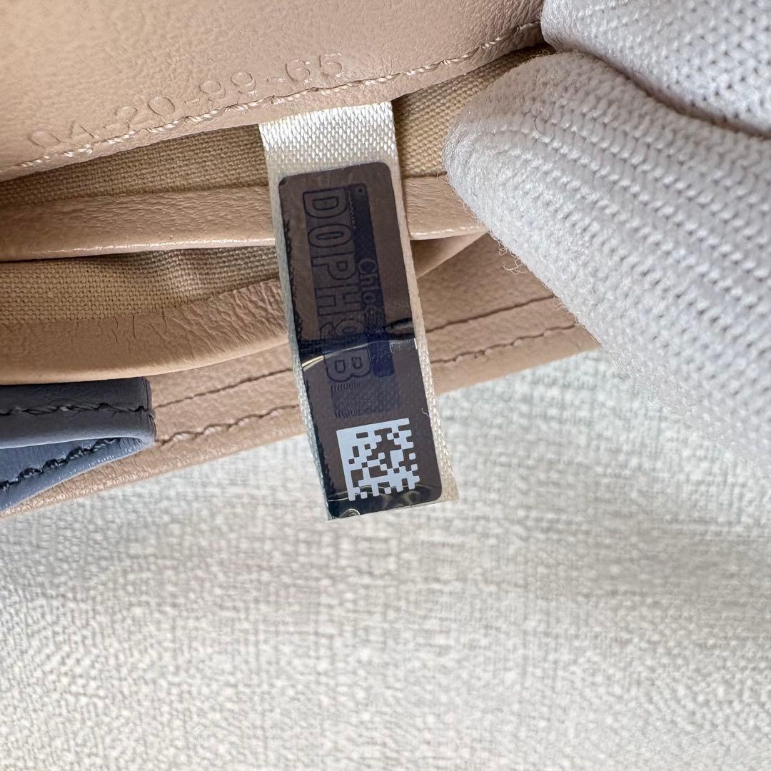 Chloe aby アビー　レザーロングウォレット　南京錠チャーム