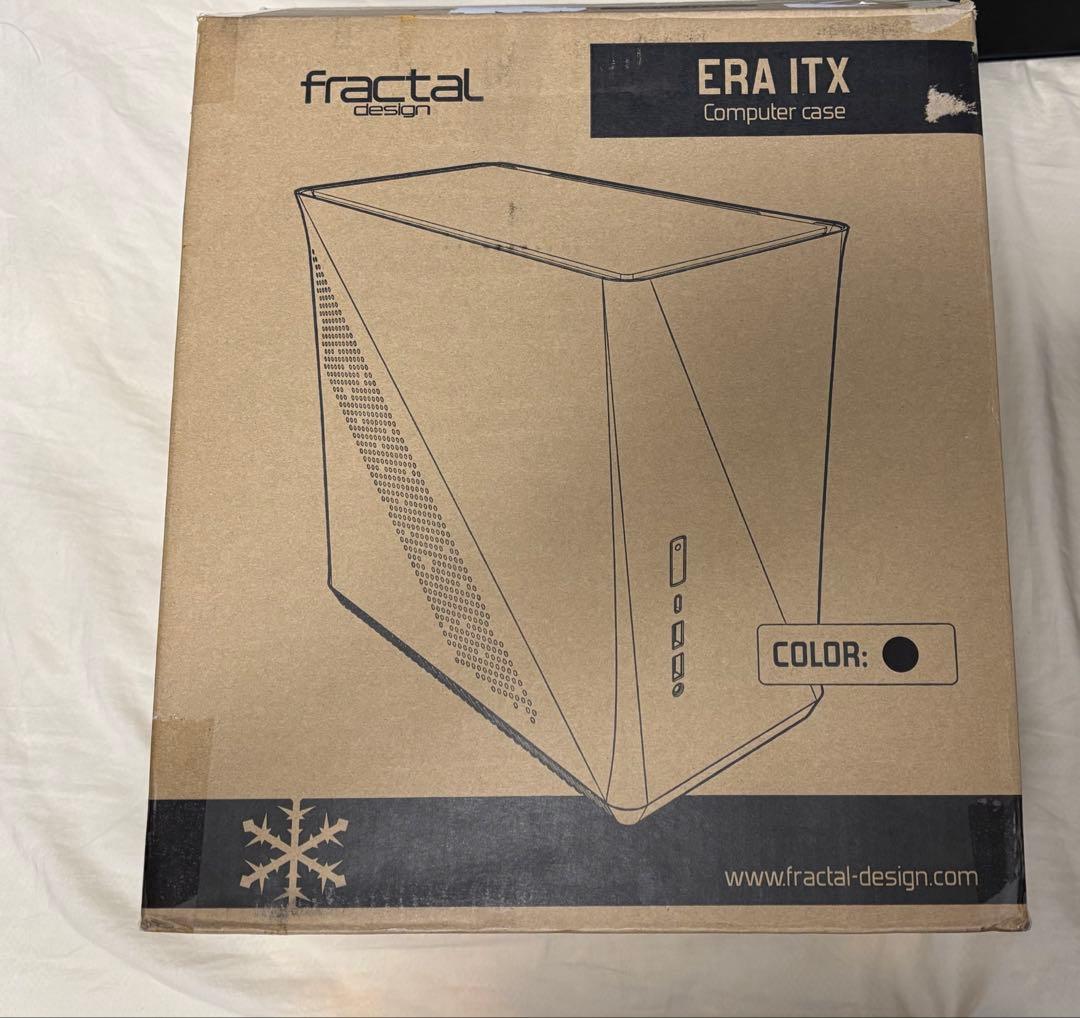 PCケース(自作PC用) Fractal Design era itx black