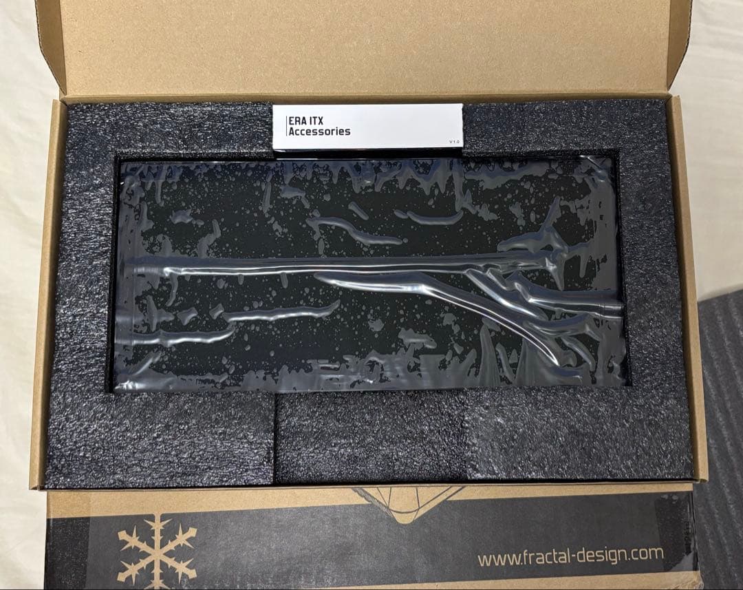 PCケース(自作PC用) Fractal Design era itx black