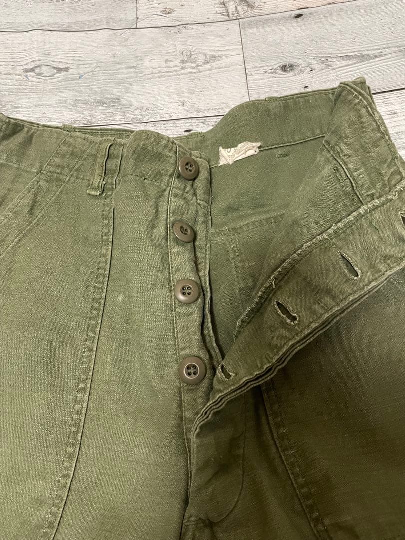 60s 米軍 OG107 ベイカーパンツ ヴィンテージ DSA100-3310