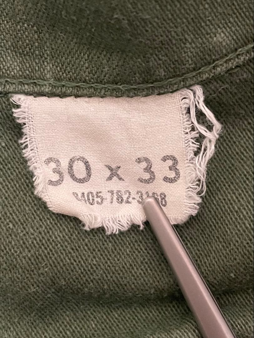 60s 米軍 OG107 ベイカーパンツ ヴィンテージ DSA100-3310