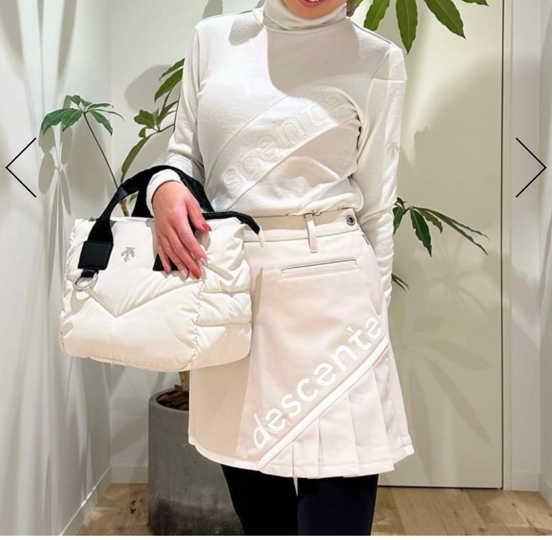 デサントゴルフ 裏起毛　ボンディングスカート