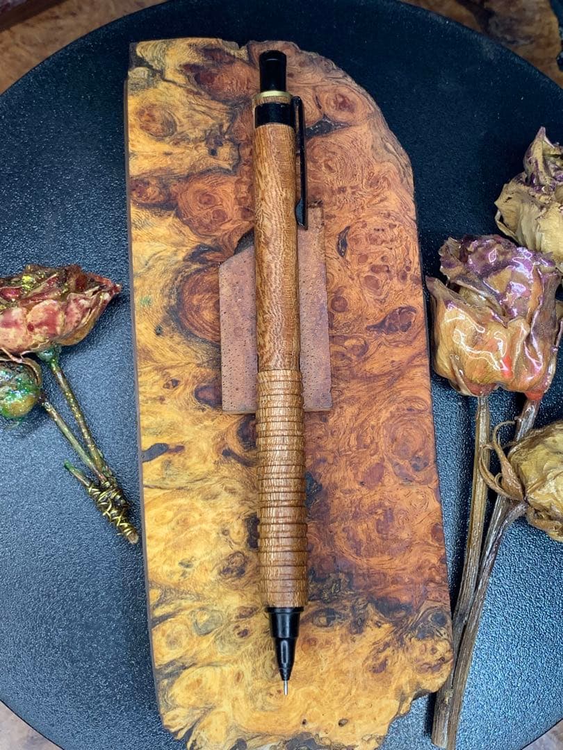 オレンズネロ0.5mm欅鱗杢