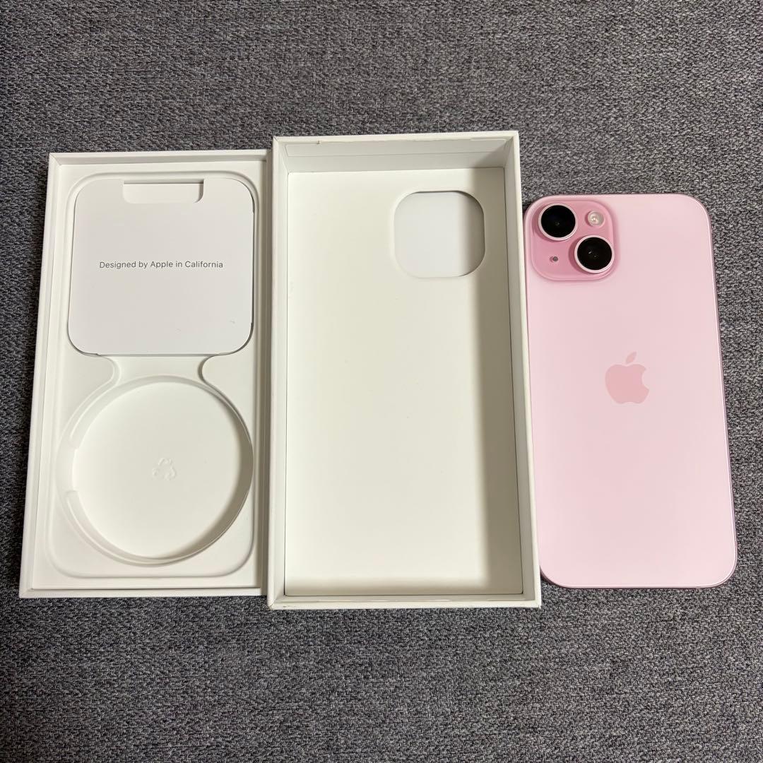 iPhone15 SIMフリー ピンク 256GB