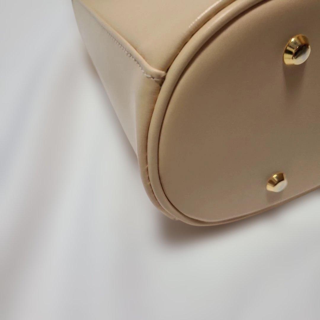 R*n様 濱野ハマノ　フォーマルバッグ　ベージュ 未使用級