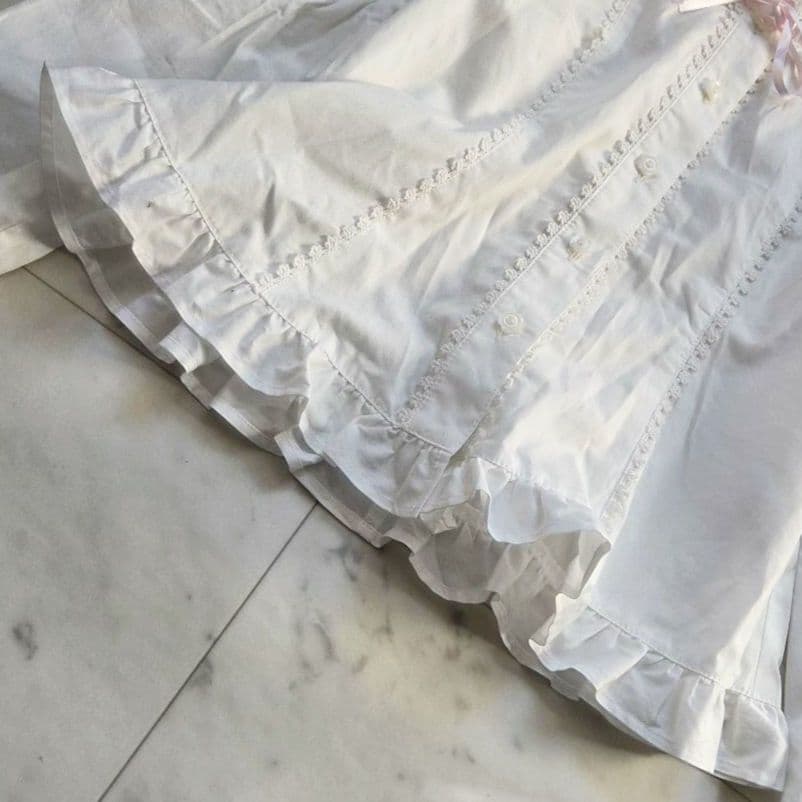 ベイビーザスターズシャインブライト ブラウス フリルレース　リボン