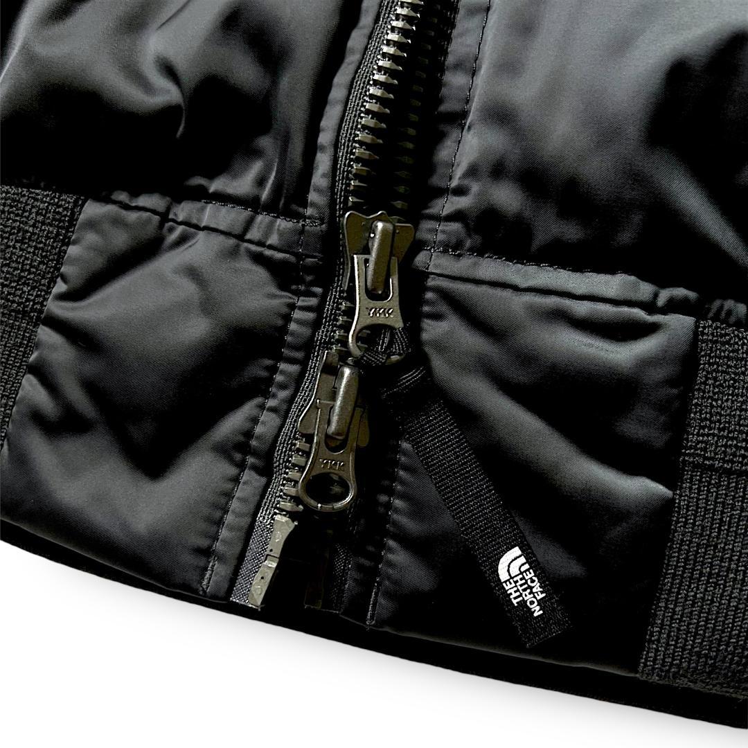 M ノースフェイス KULANE DOWN BOMBER ダウンジャケット 濃灰