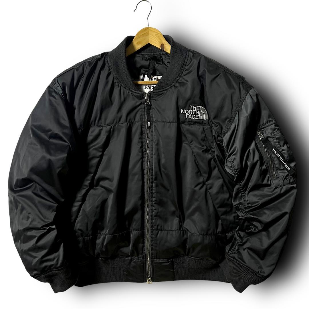 M ノースフェイス KULANE DOWN BOMBER ダウンジャケット 濃灰