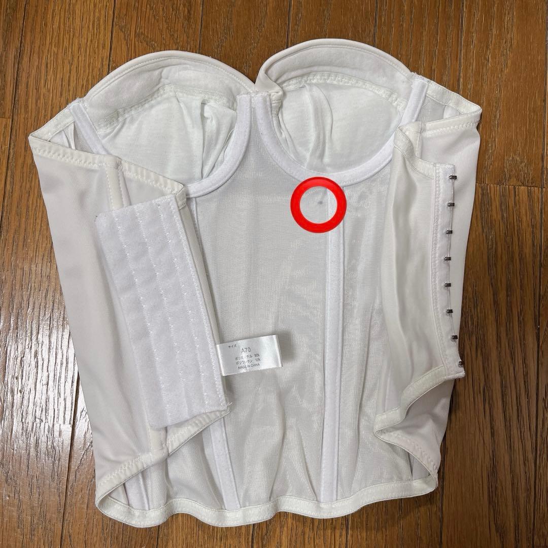 ウェディングドレス オフショルダー 5号