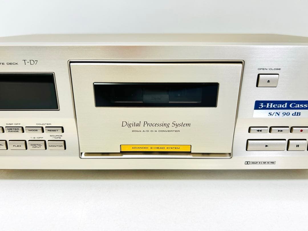 美品 Pioneer T-D7 ステレオカセットデッキ 稀少