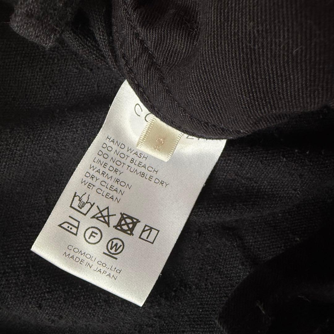 comoli シルクネップ ドローストリングパンツ