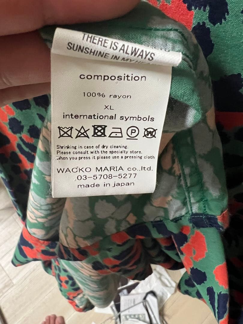 ワコマリアシャツ