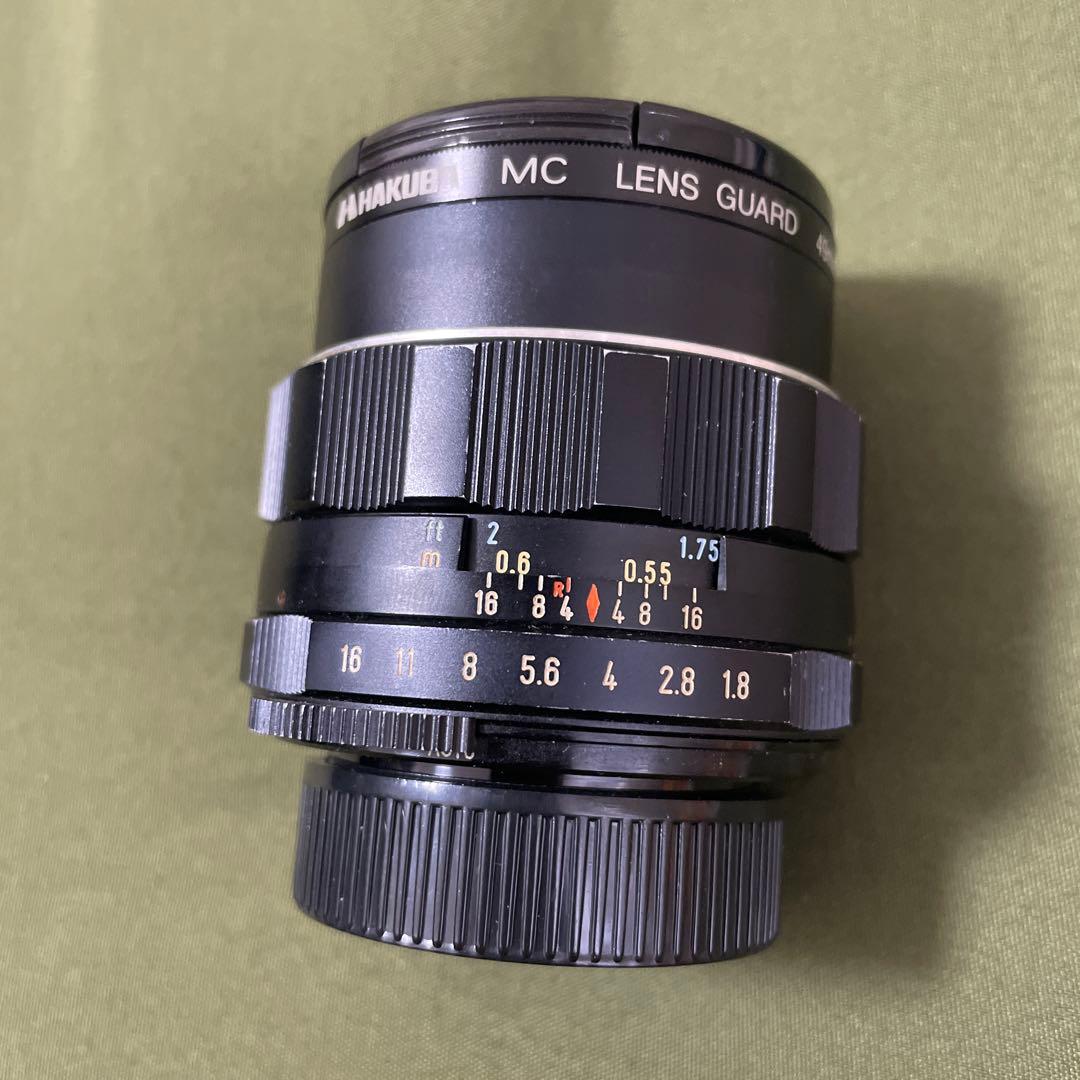 Super-Takumar 55mm f/1.8 レンズ