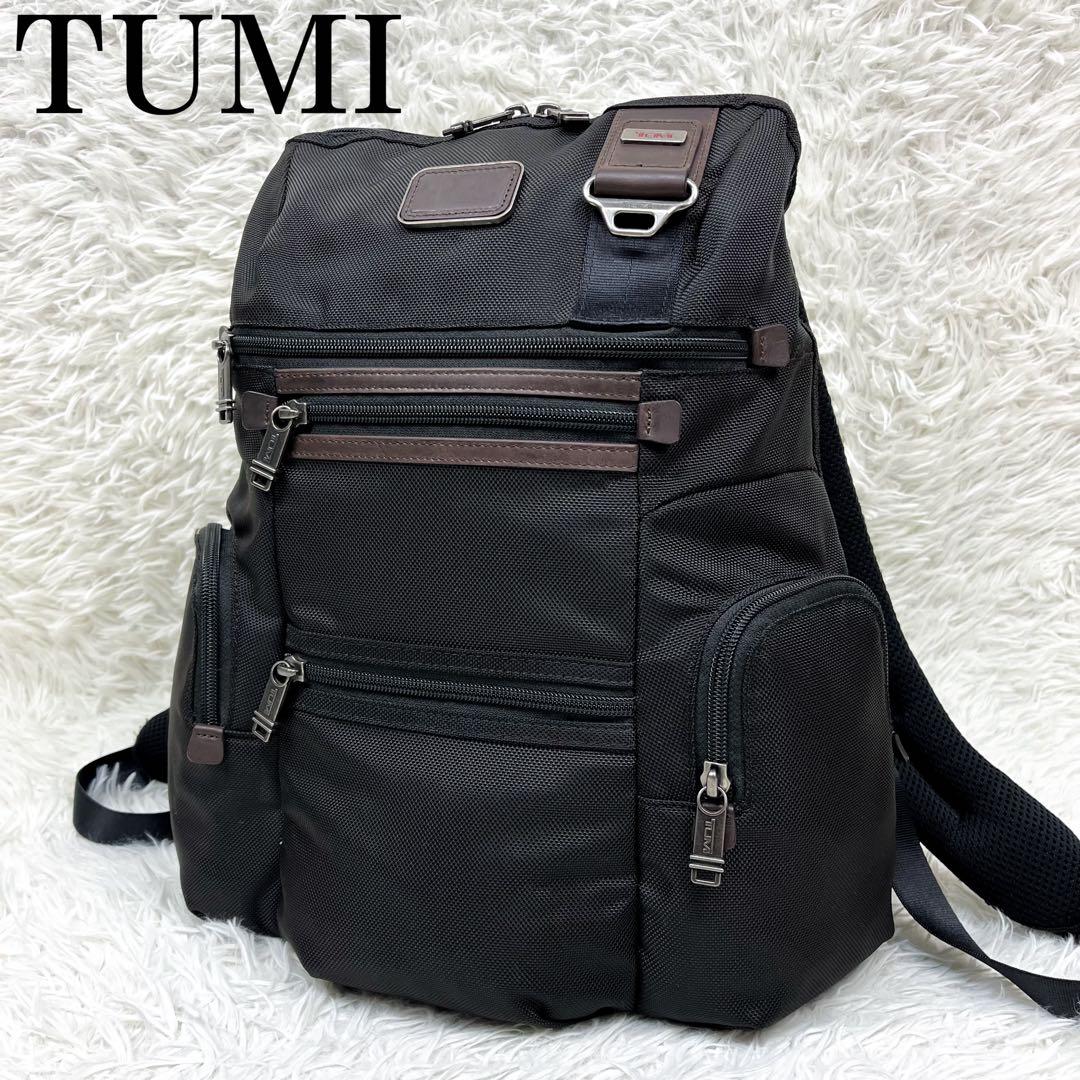 極美品 TUMI ALPHA BRAVO KNOX リュック 大容量 レザー