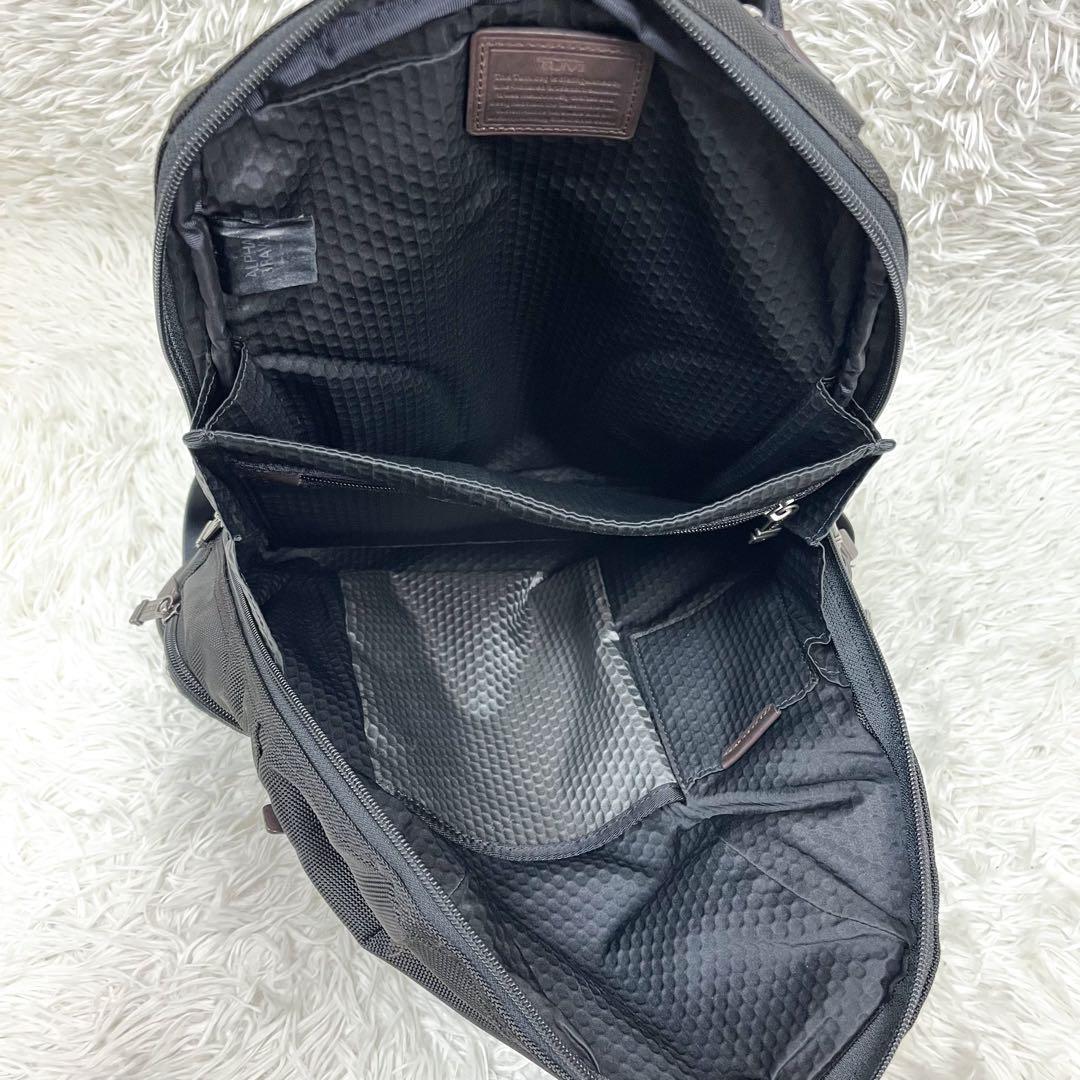 極美品 TUMI ALPHA BRAVO KNOX リュック 大容量 レザー