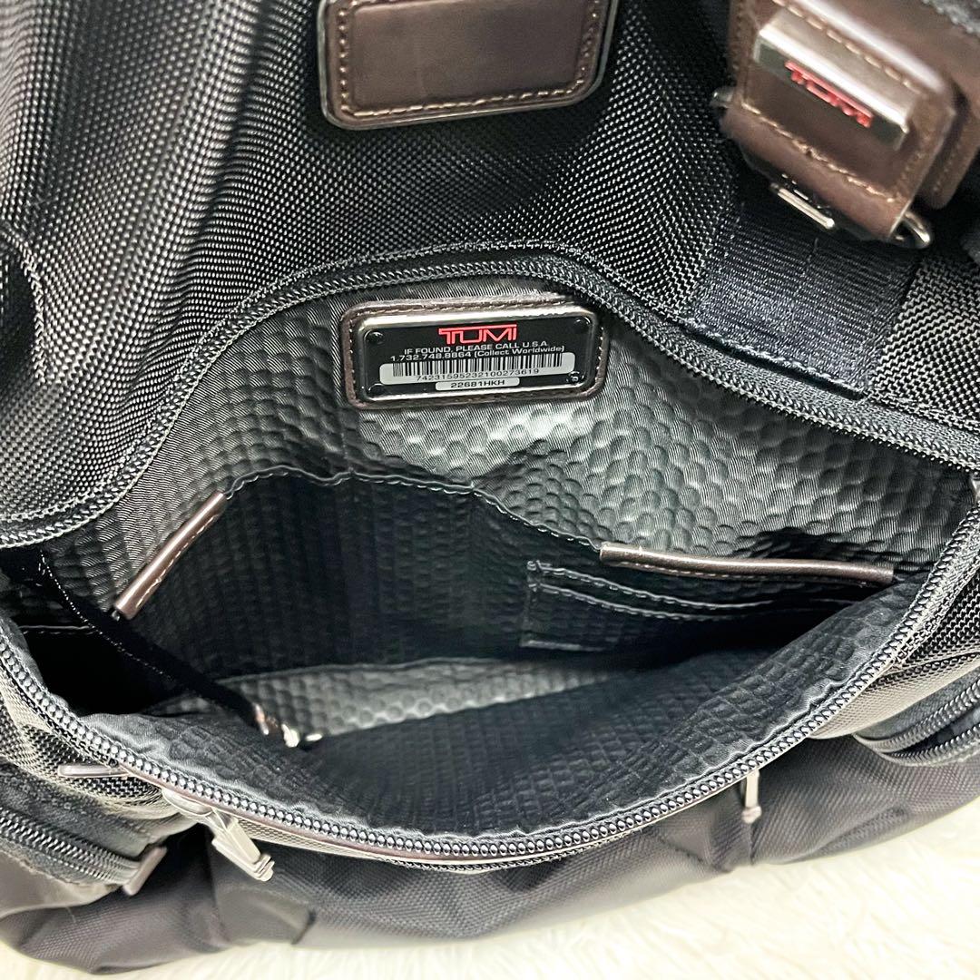 極美品 TUMI ALPHA BRAVO KNOX リュック 大容量 レザー