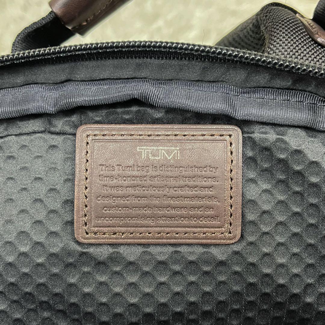 極美品 TUMI ALPHA BRAVO KNOX リュック 大容量 レザー