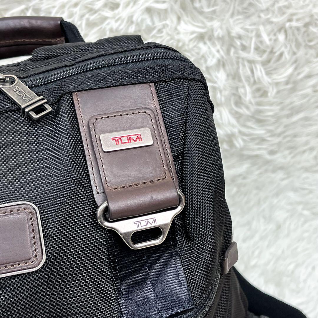 極美品 TUMI ALPHA BRAVO KNOX リュック 大容量 レザー