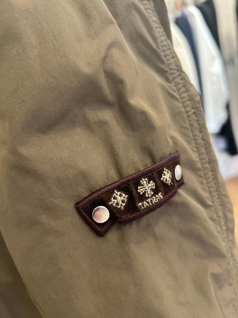 TATRAS ダウンライナーモッズコート オリーブ