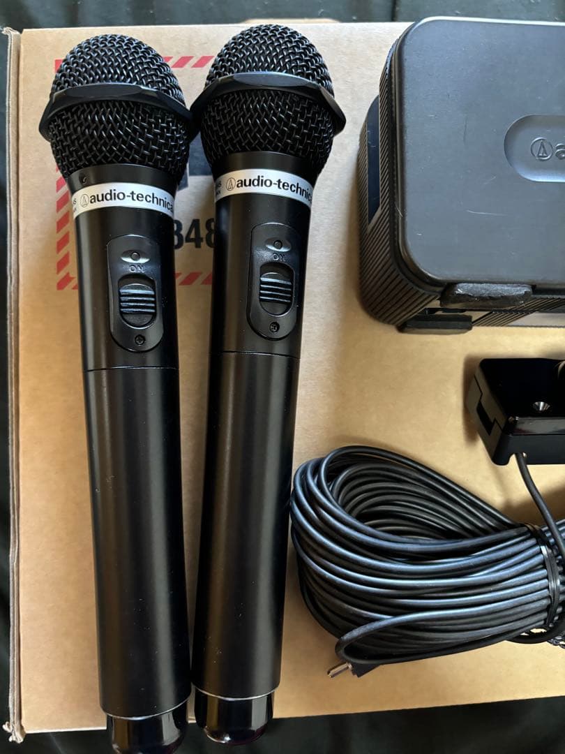 Audio-Technica AT-CLM7000TX ワイヤレスマイク２本