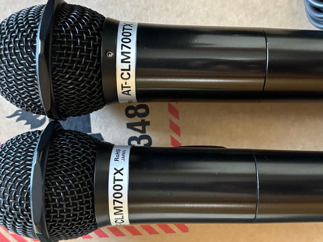Audio-Technica AT-CLM7000TX ワイヤレスマイク２本