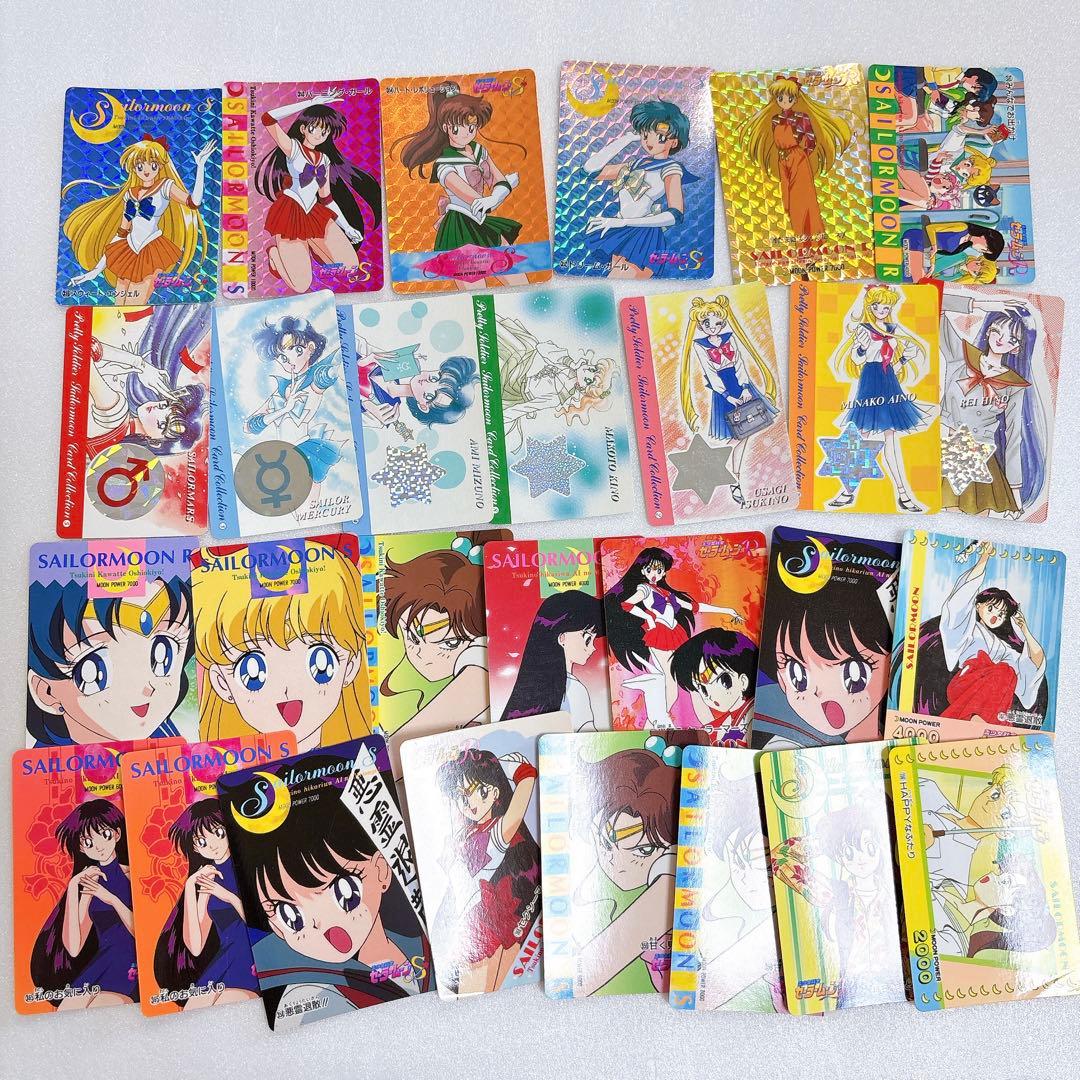 120枚以上　セーラームーン カードダス アマダPPカードなど 当時物？