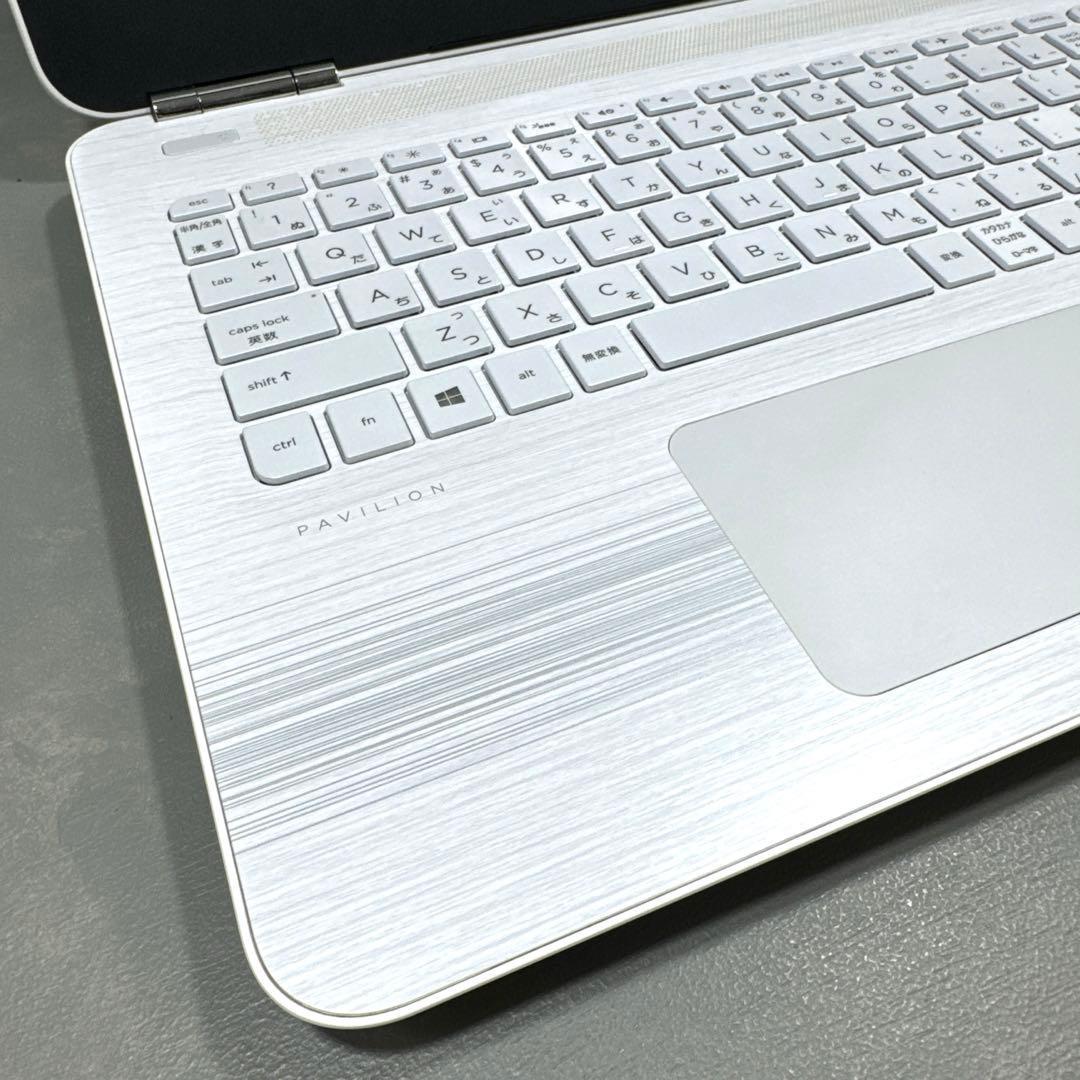 【高性能】HPブリザードホワイト☘corei7☘NVMe256+1TB