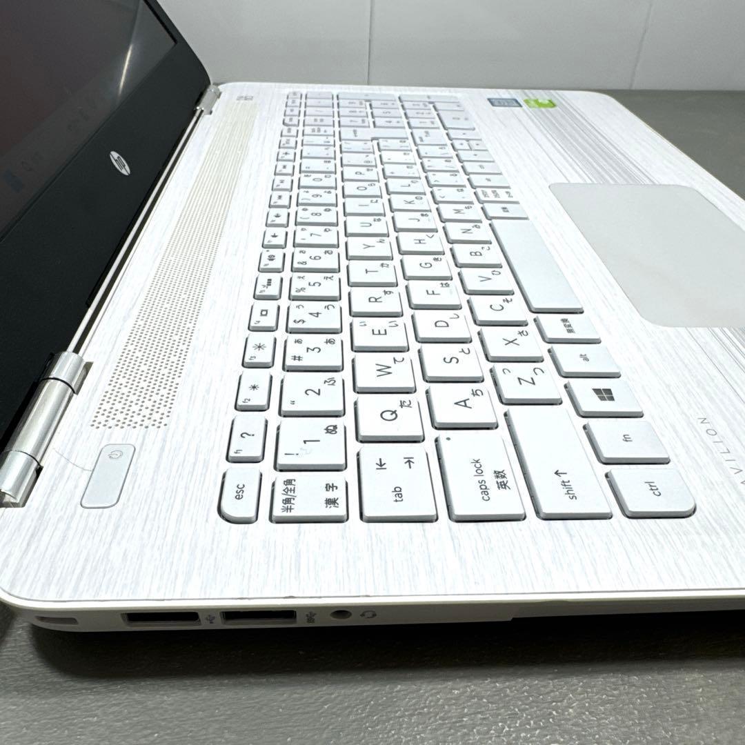 【高性能】HPブリザードホワイト☘corei7☘NVMe256+1TB