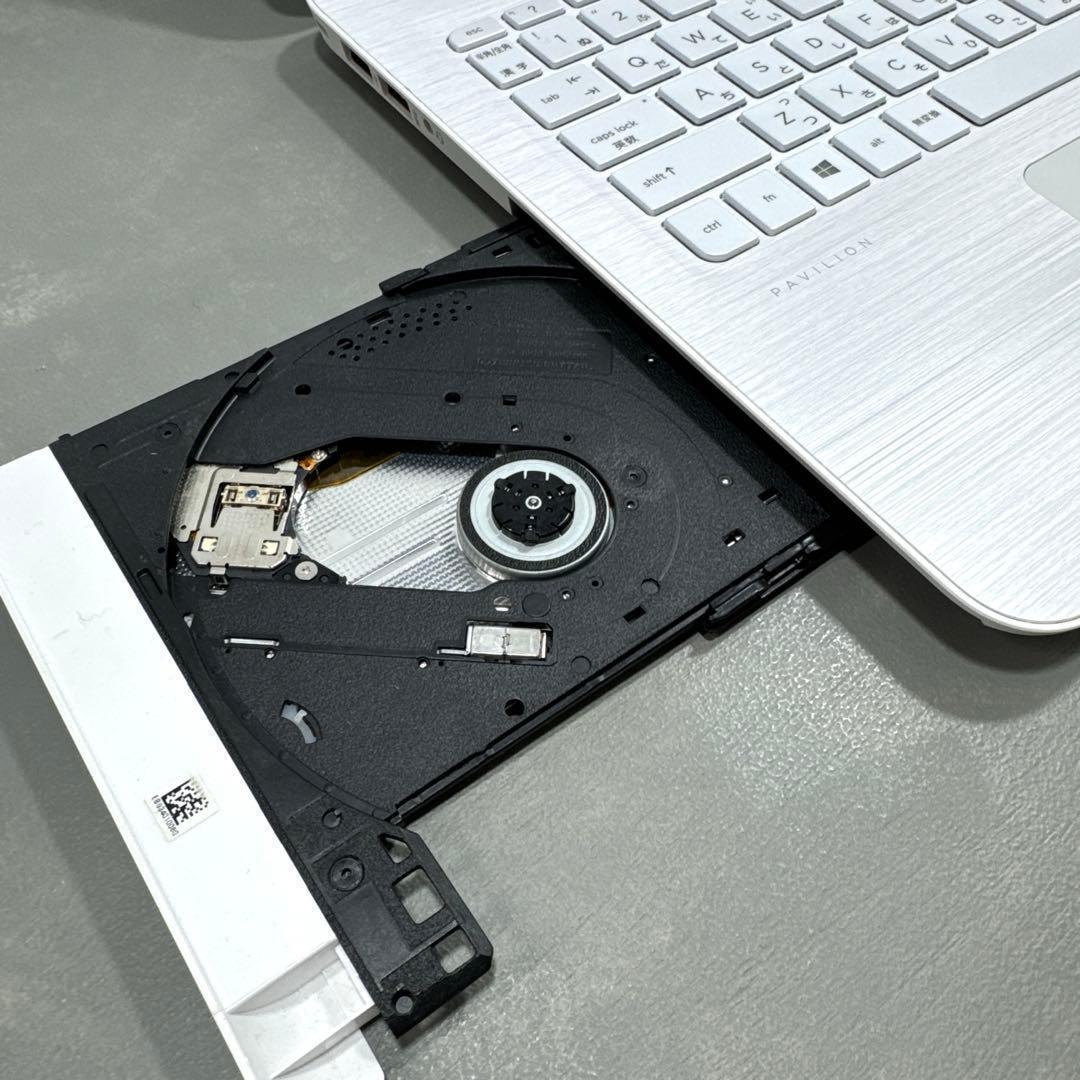 【高性能】HPブリザードホワイト☘corei7☘NVMe256+1TB