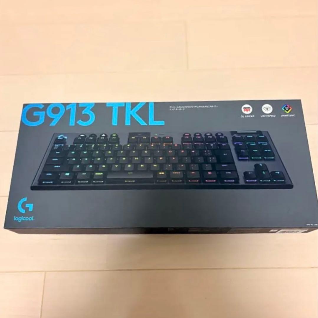 Logicool G915 TKL ワイヤレス ゲーミングキーボード 動作確認済