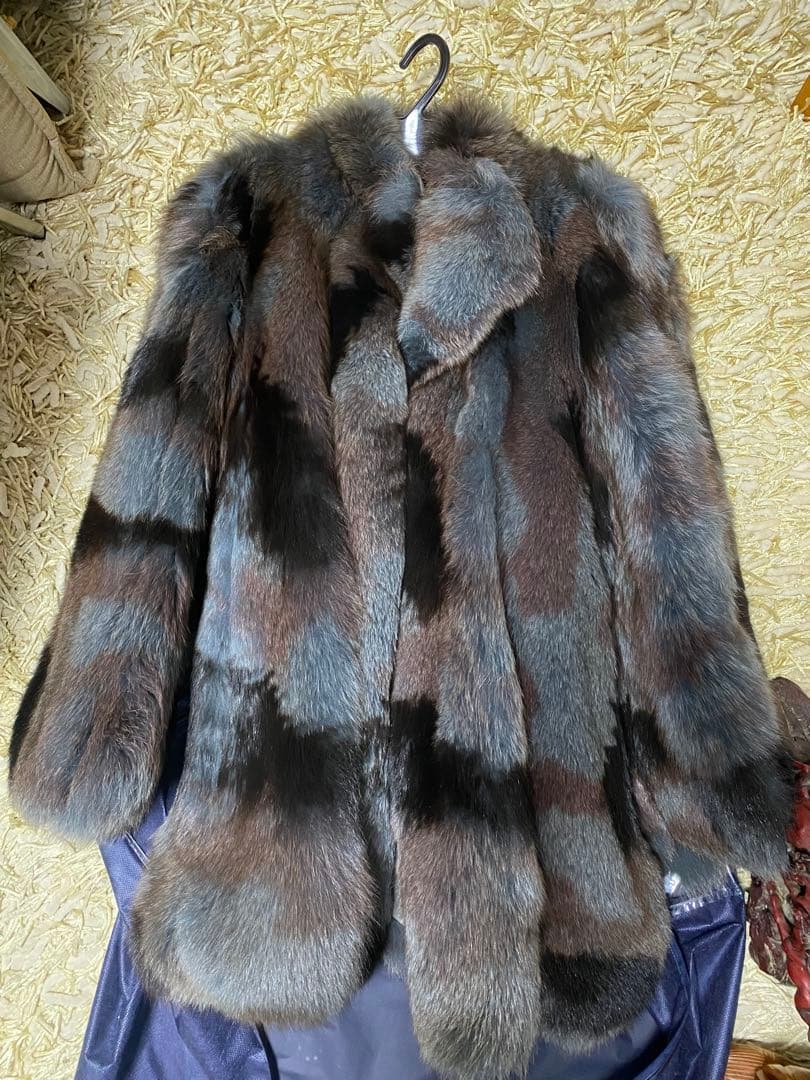 Nakamura Fur 銀座赤坂 リアルファー 毛皮コート　状態良し♪