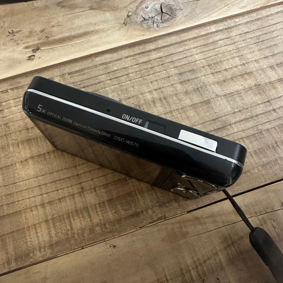 【注意点要確認】SONY Cyber-shot DSC-W570 ブラック
