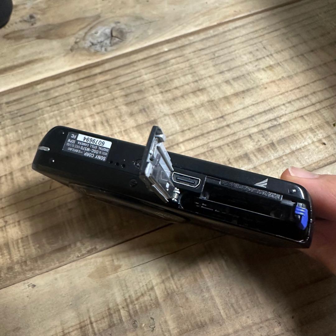 【注意点要確認】SONY Cyber-shot DSC-W570 ブラック