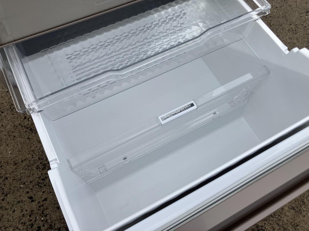 愛知岐阜/送料無料★日立　470L冷蔵庫　R-HWS47K-XN　2019年製