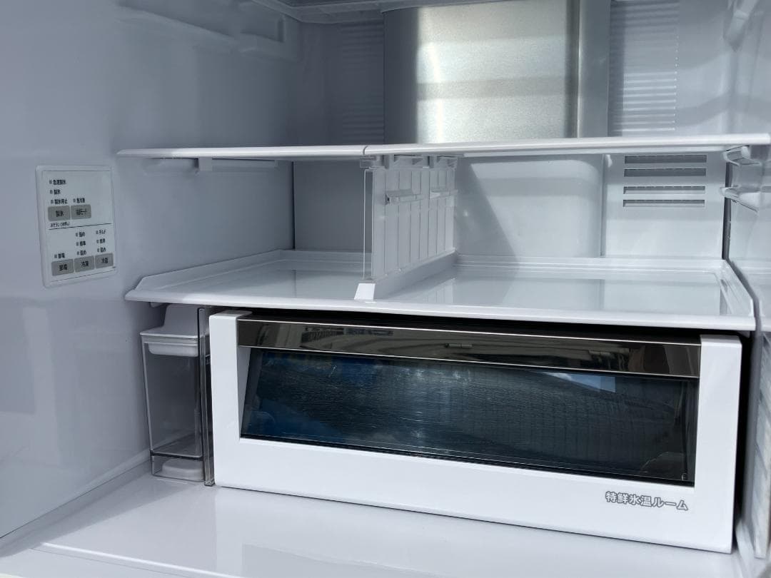 愛知岐阜/送料無料★日立　470L冷蔵庫　R-HWS47K-XN　2019年製