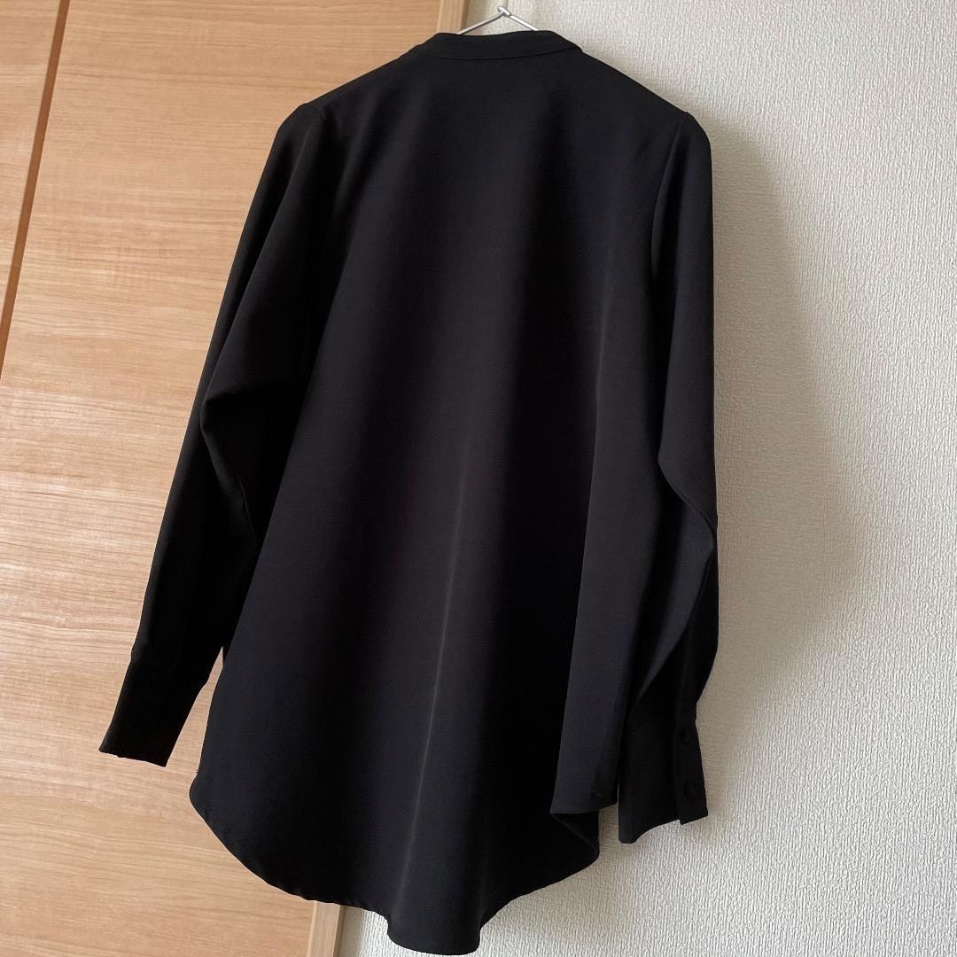 【ぱんだカート】シークレットトロフィー スカラップブラウス 黒