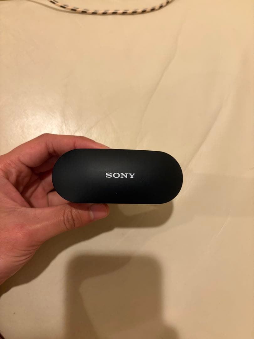 SONY WF-SP800N ブラック ワイヤレスイヤホン ケース+イヤホンのみ