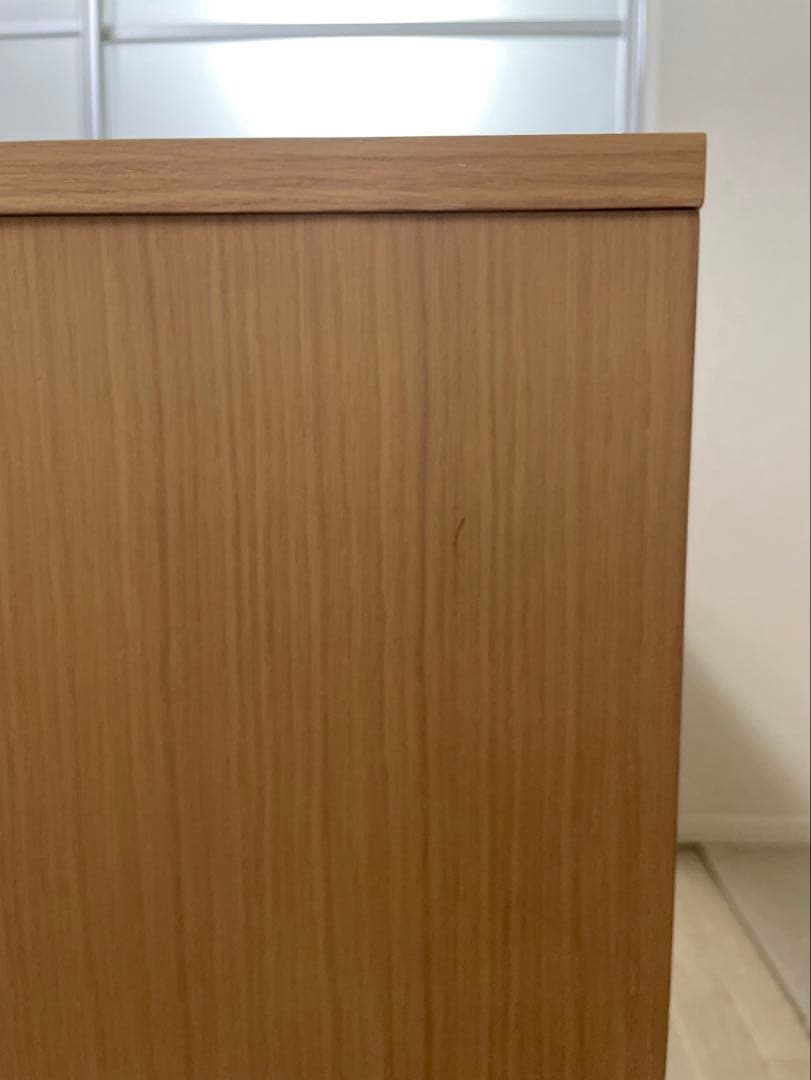 無印良品　オーク材・キャビネット大　サイドボード　廃盤　幅1200mm