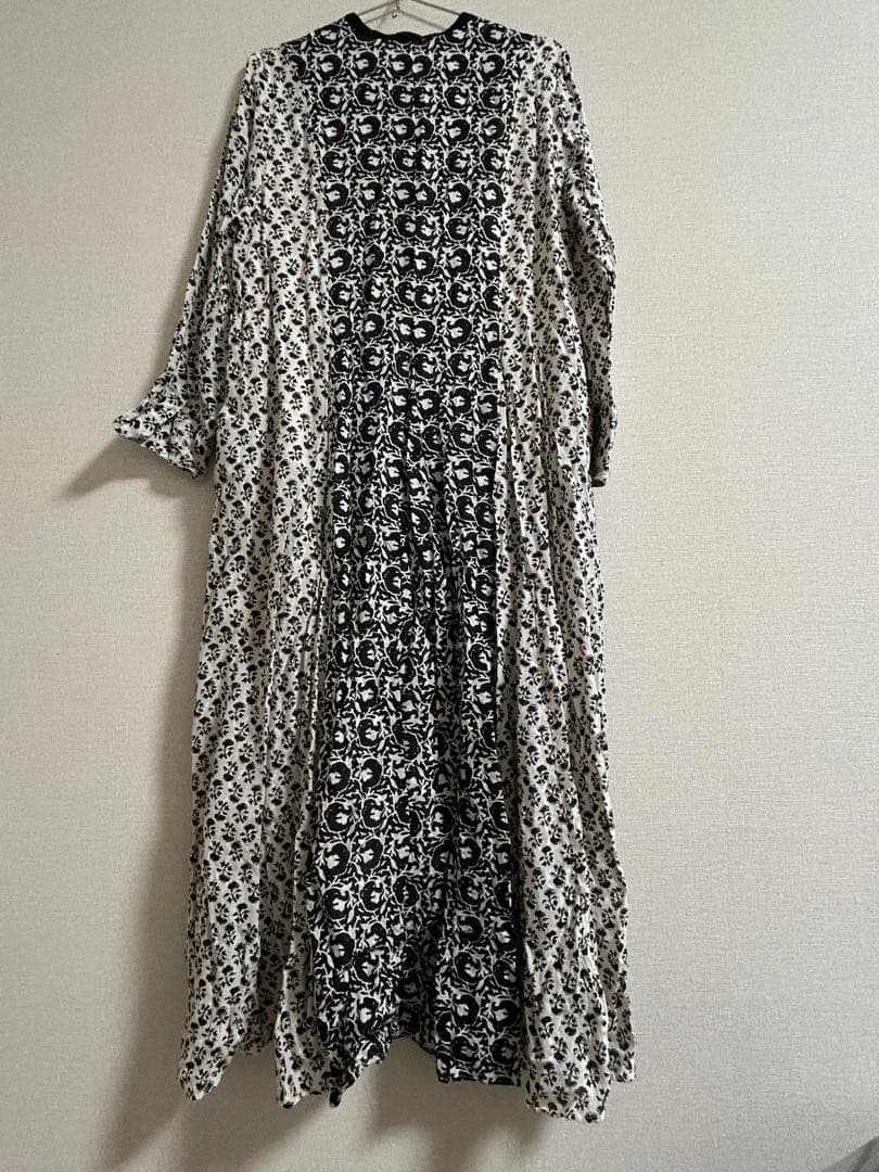 ヌキテパ　COTTON JQD COMBI DRESS