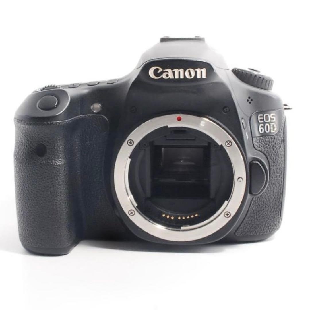 Canon EOS 60D✨一眼レフカメラ　スマホ転送　手ぶれ補正レンズ付