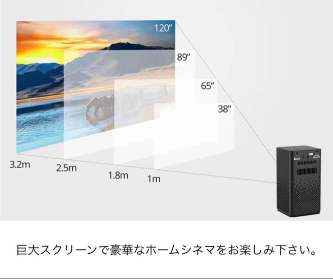 【激レア】YSM-PC900 Android モバイルプロジェクター