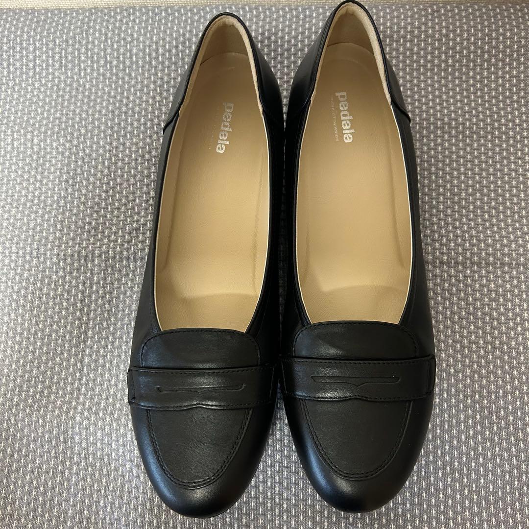 【新品】アシックスウォーキング ぺダラ パンプス 24cm ブラック 黒