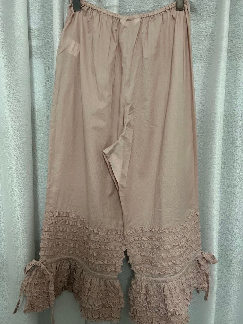 PINK HOUSE フリル付きペチコートパンツ