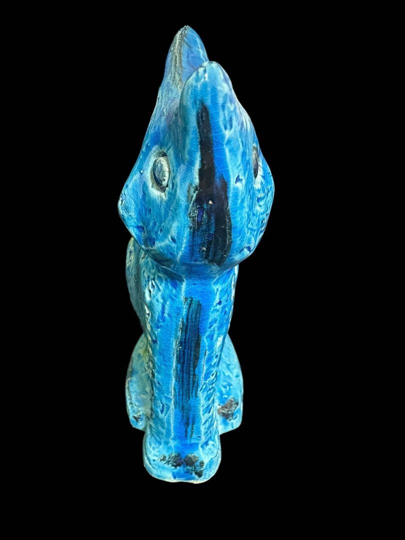 ☆美品　イタリア　FLAVIA フラビア　リミニブルー　オブジェネコ　ビトッシ