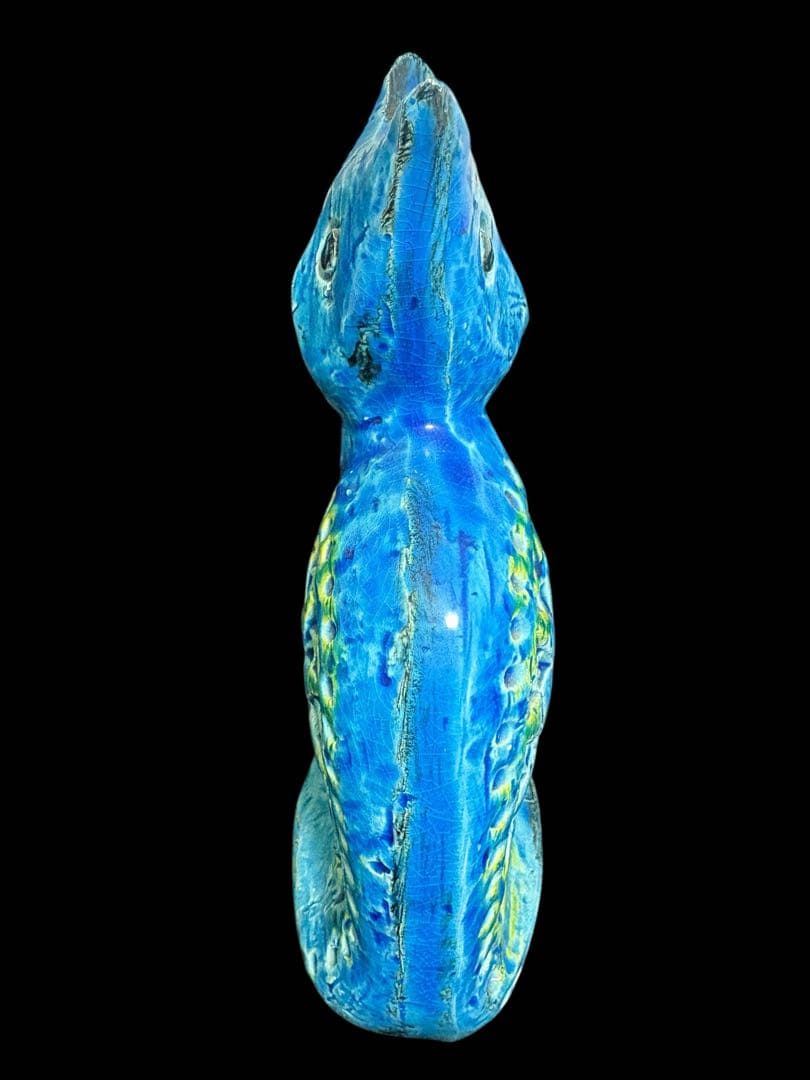 ☆美品　イタリア　FLAVIA フラビア　リミニブルー　オブジェネコ　ビトッシ