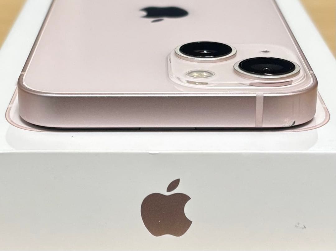 【新品バッテリー】iPhone 13 mini 128GB ピンク　SIMフリー