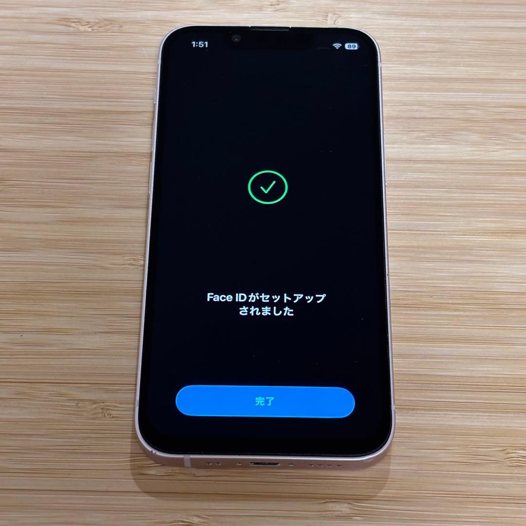 【新品バッテリー】iPhone 13 mini 128GB ピンク　SIMフリー