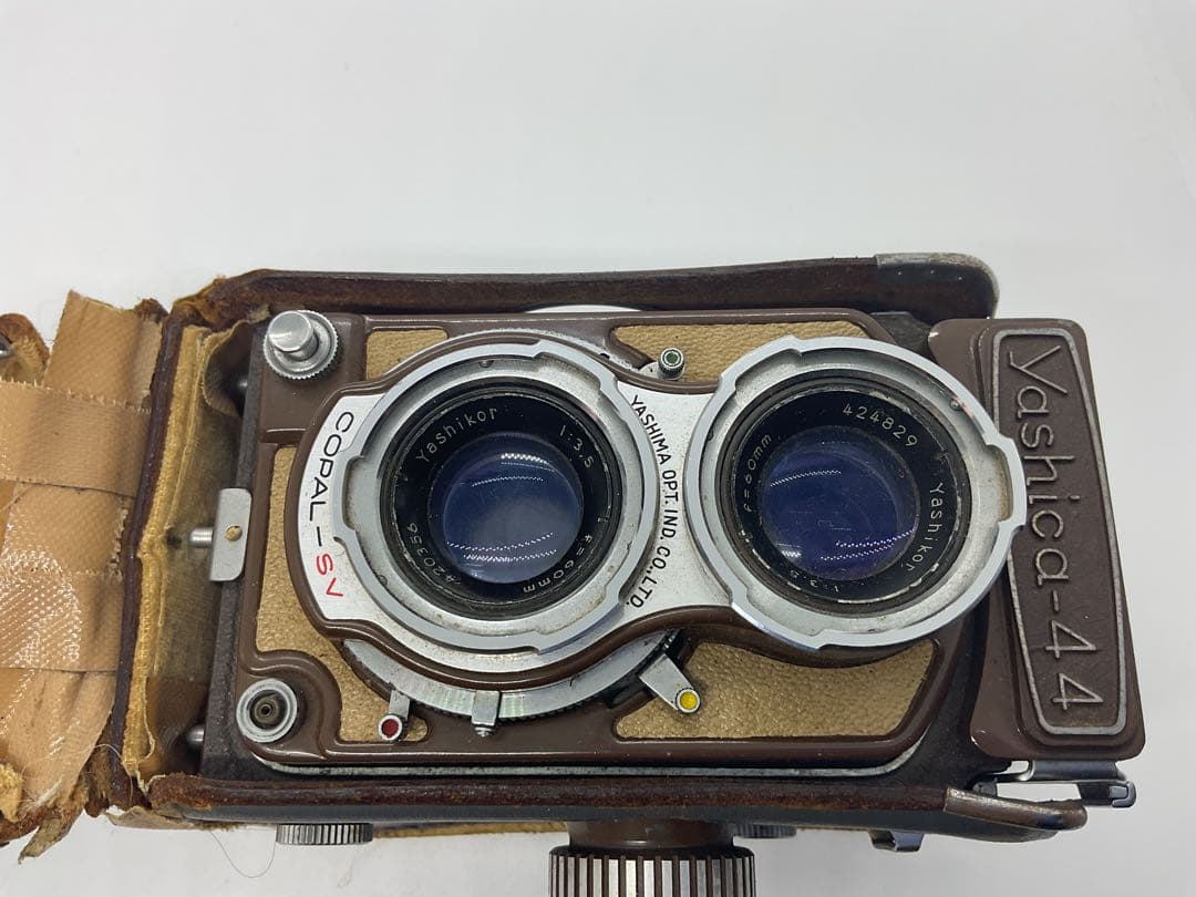 Yashica-44 二眼レフカメラ 44判 COPAL-SV 現状品