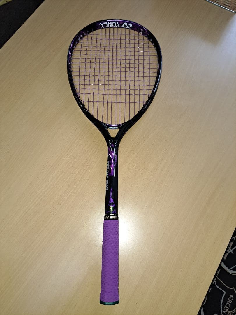 YONEX ジオブレイク80G テニスラケット 黒/紫