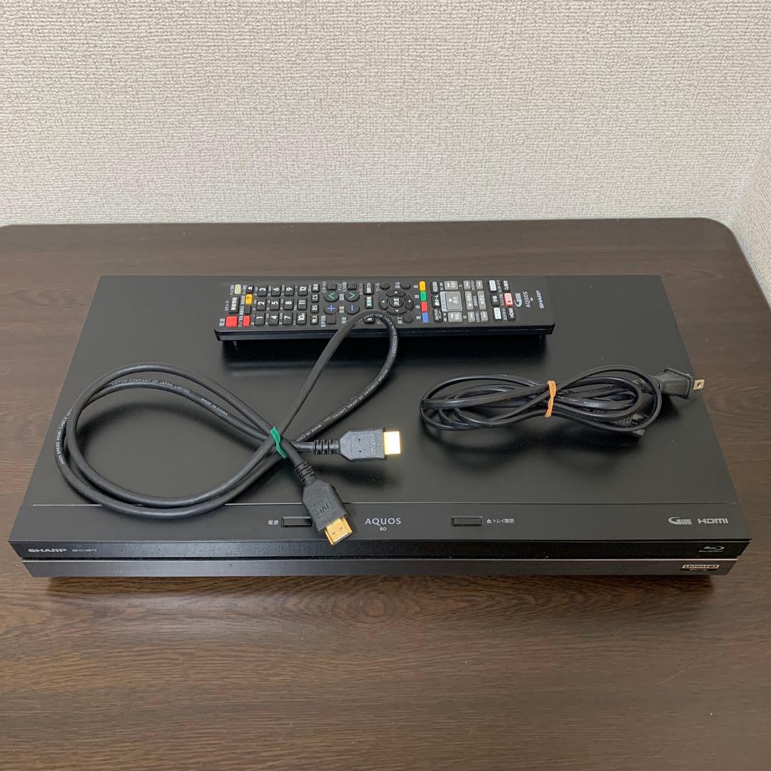 AQUOS 2B-C10BT3 1TB 3番組同時録画 ブルーレイレコーダー